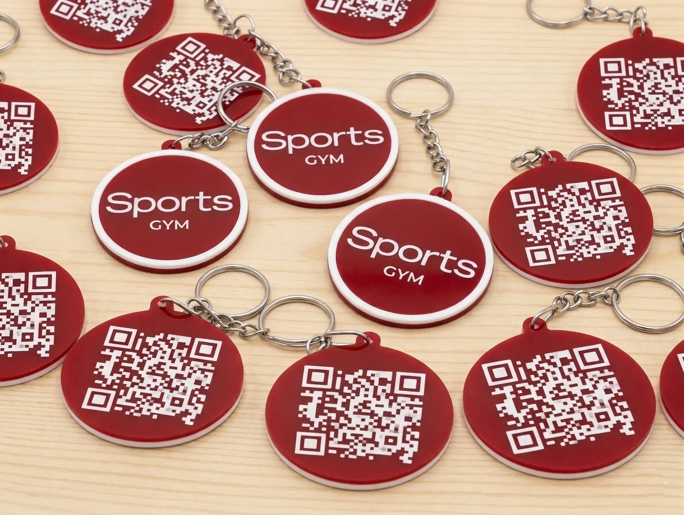 Fabricantes de llaveros 3d personalizados con QR en méxico mérida